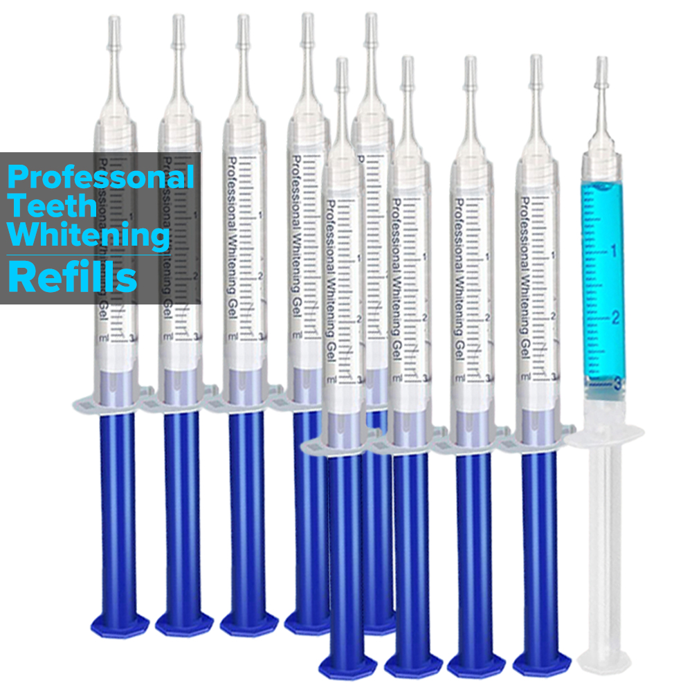 Teeth Whitening Charcoal Powder - Teeth Whitening Gel Refill Syringe Tooth