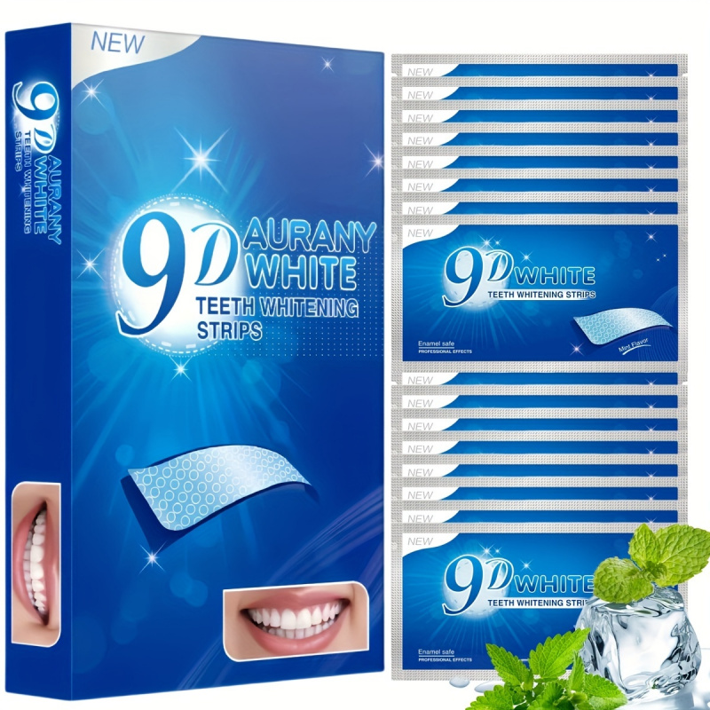 Teeth Whitening Clinic - 21 Pairs of 9D Aurany White