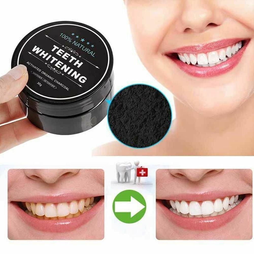 Teeth Whitening Charcoal Powder - Activated Organic Charcoal Powder Polish Teeth
