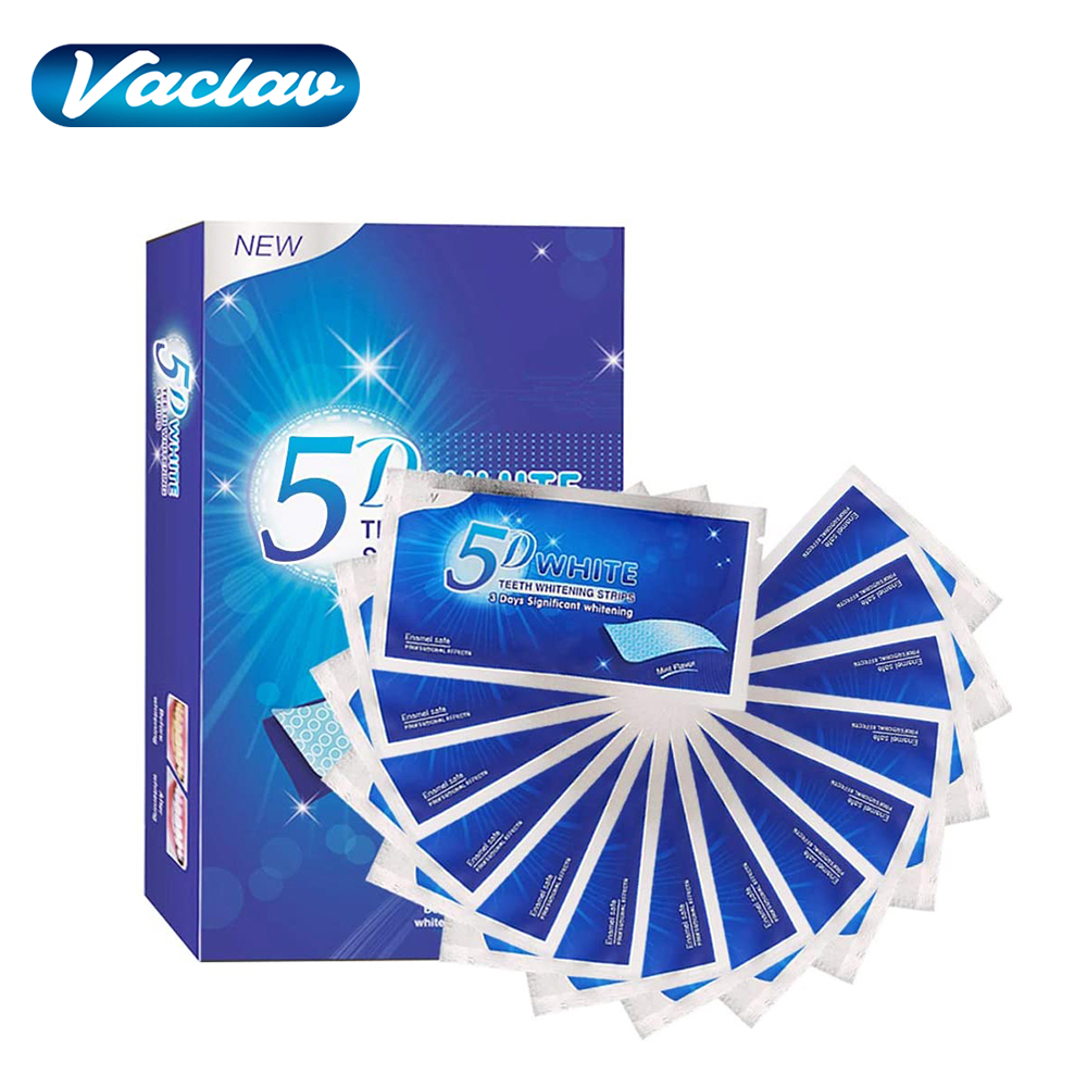 Teeth Whitening Hydrogen Peroxide - 5D White Teeth Whitening Strip Whitening