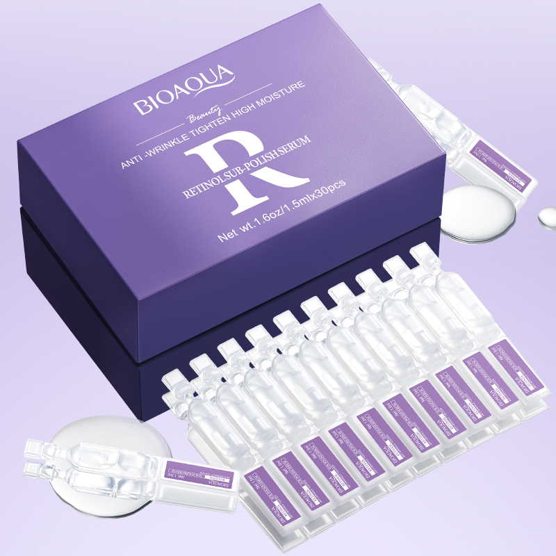 30pcs BIOAQUA Retinol Vitamin  - The Ordinary Serum Hyaluronic Acid 评论和价格