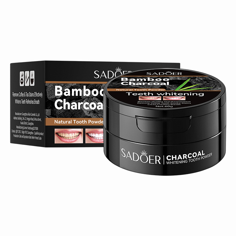 60g Tooth Whitening Powder Act - Teeth Whitening Charcoal Powder 评论和价格