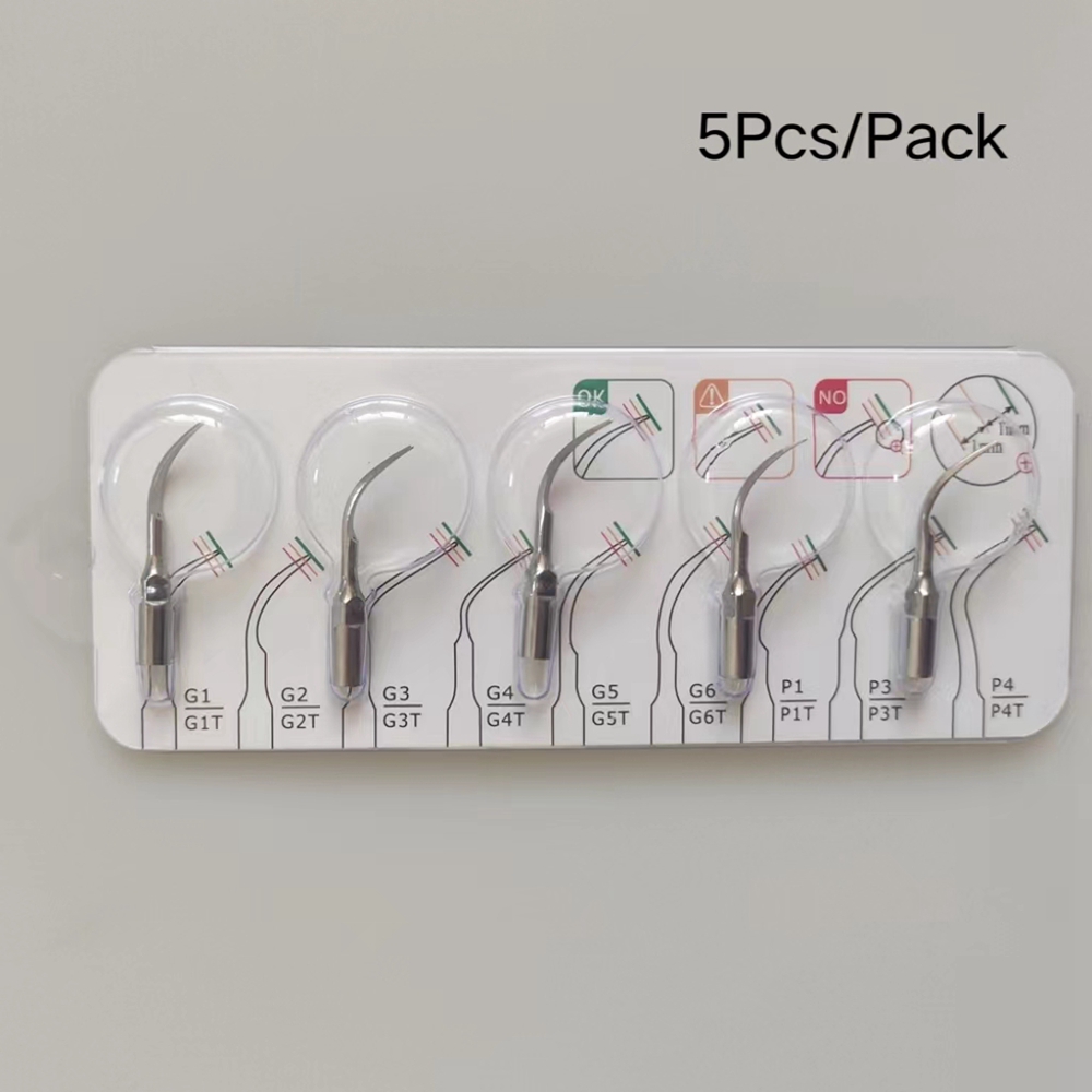 5PCS Dental Scaler Tips Fit EM - Teeth Whitening Shade Guide 评论和价格