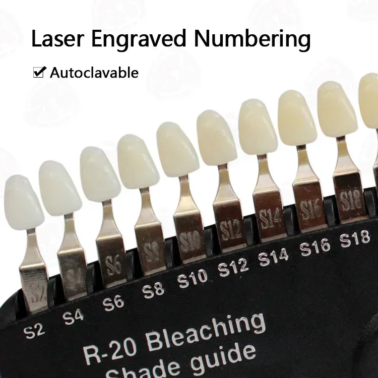 Professional Teeths Whitenings - Teeth Whitening Shade Guide 评论和价格