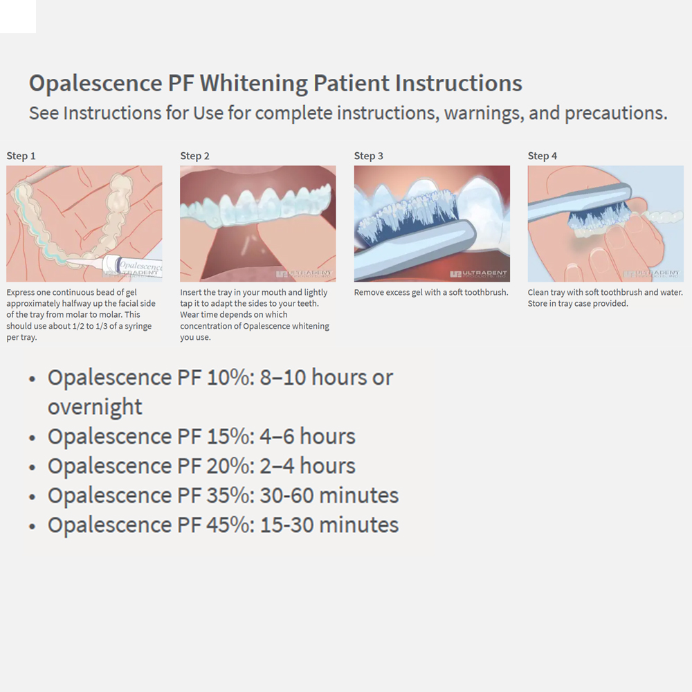 Opalescence Whitening 20% PF 2 - Teeth Whitening Hydrogen Peroxide 评论和价格