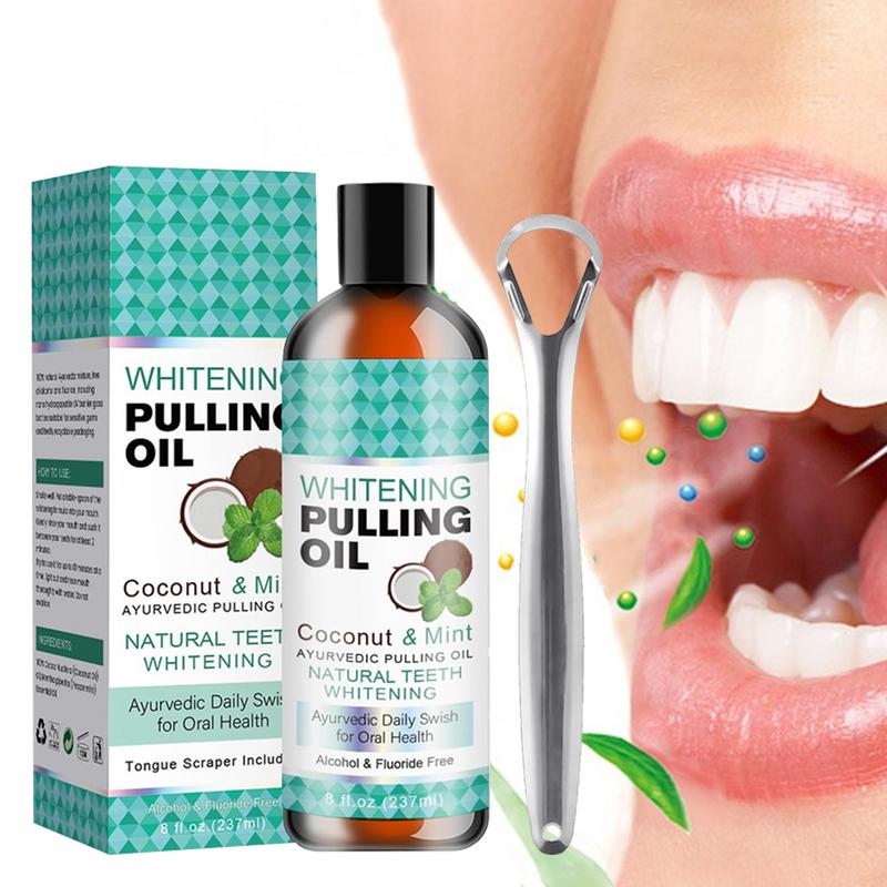 237mL Oral Rinse Mouthwash Alc - Coconut Oil Pull 评论和价格