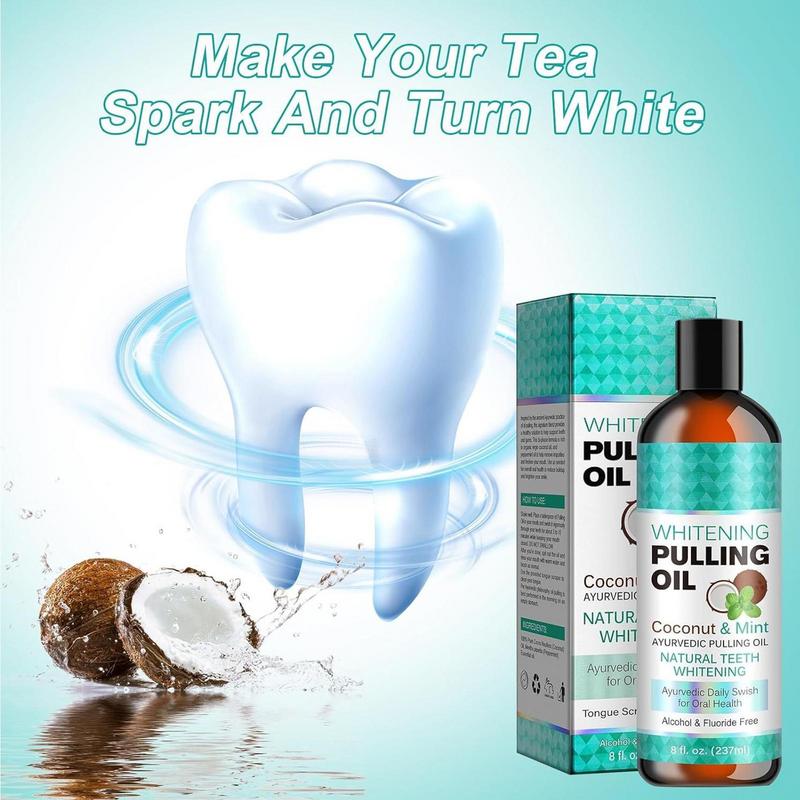 237mL Oral Rinse Mouthwash Alc - Coconut Oil Pull 评论和价格