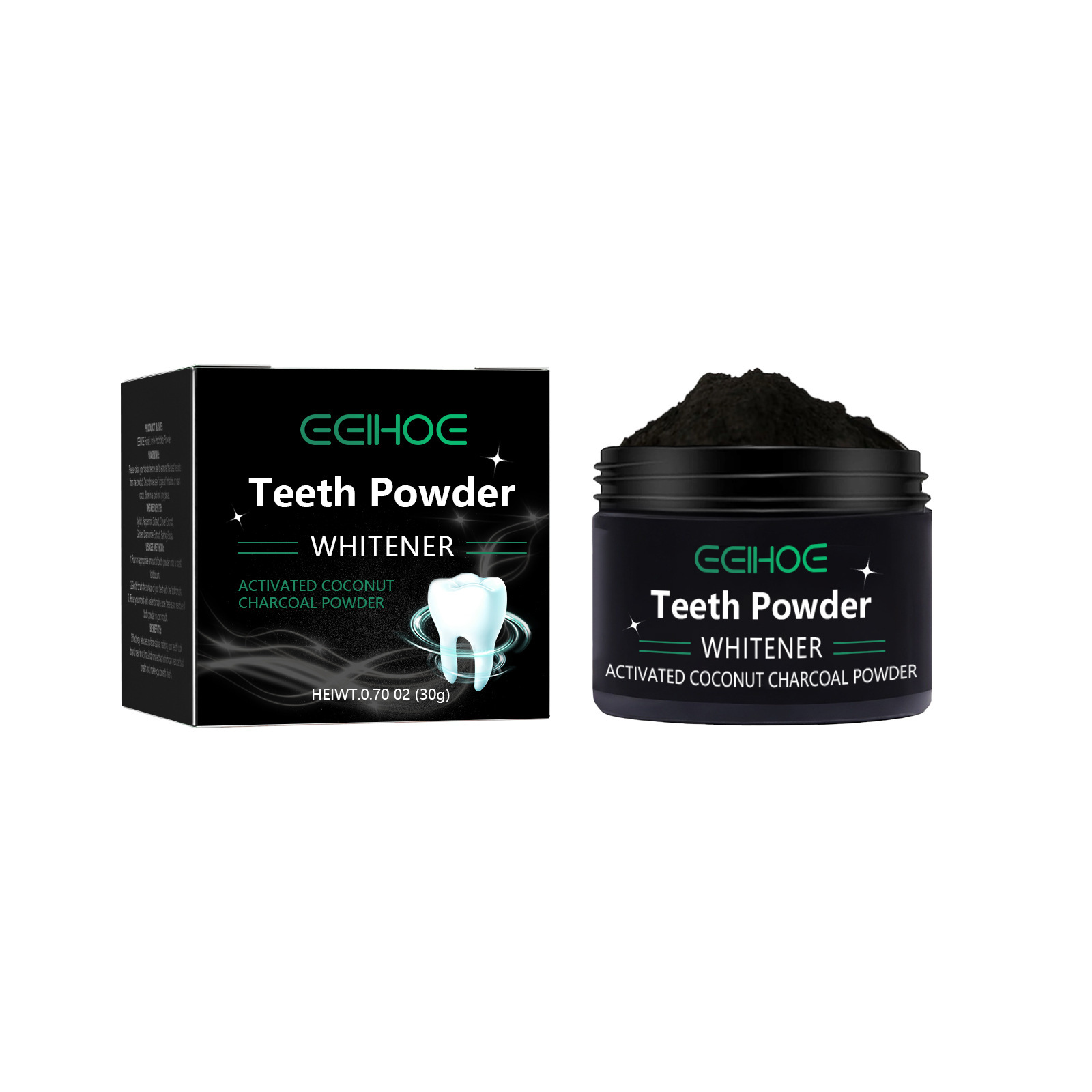 EELHOE Charcoal Powder for Tee - Teeth Whitening Charcoal Powder 评论和价格