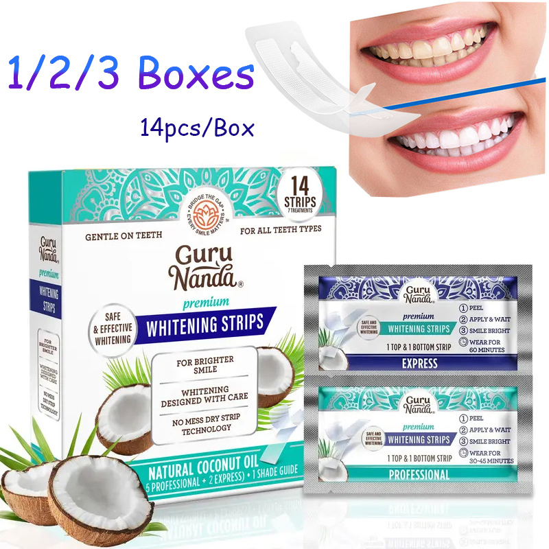 14pcs/box Coconut Oil Teeth Wh - Coconut Oil Pull 评论和价格