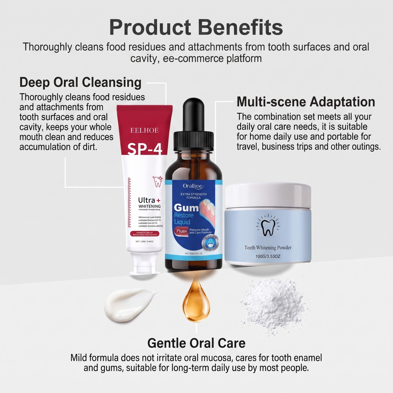 Oral Care Combo Set Whitening  - Teeth Whitening Clinic 评论和价格