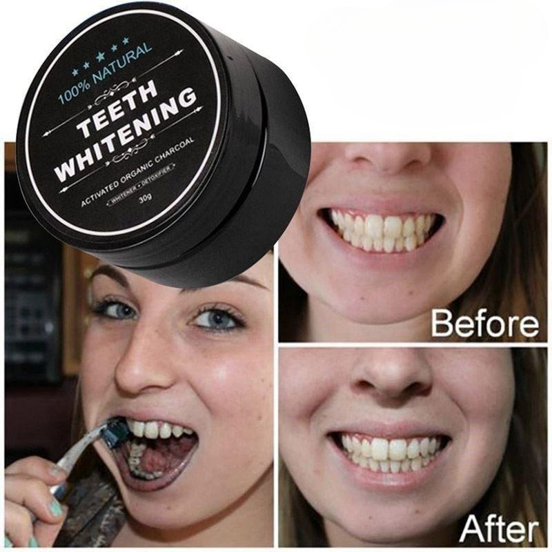1 Box Activated Charcoal Teeth - Teeth Whitening Charcoal Powder 评论和价格