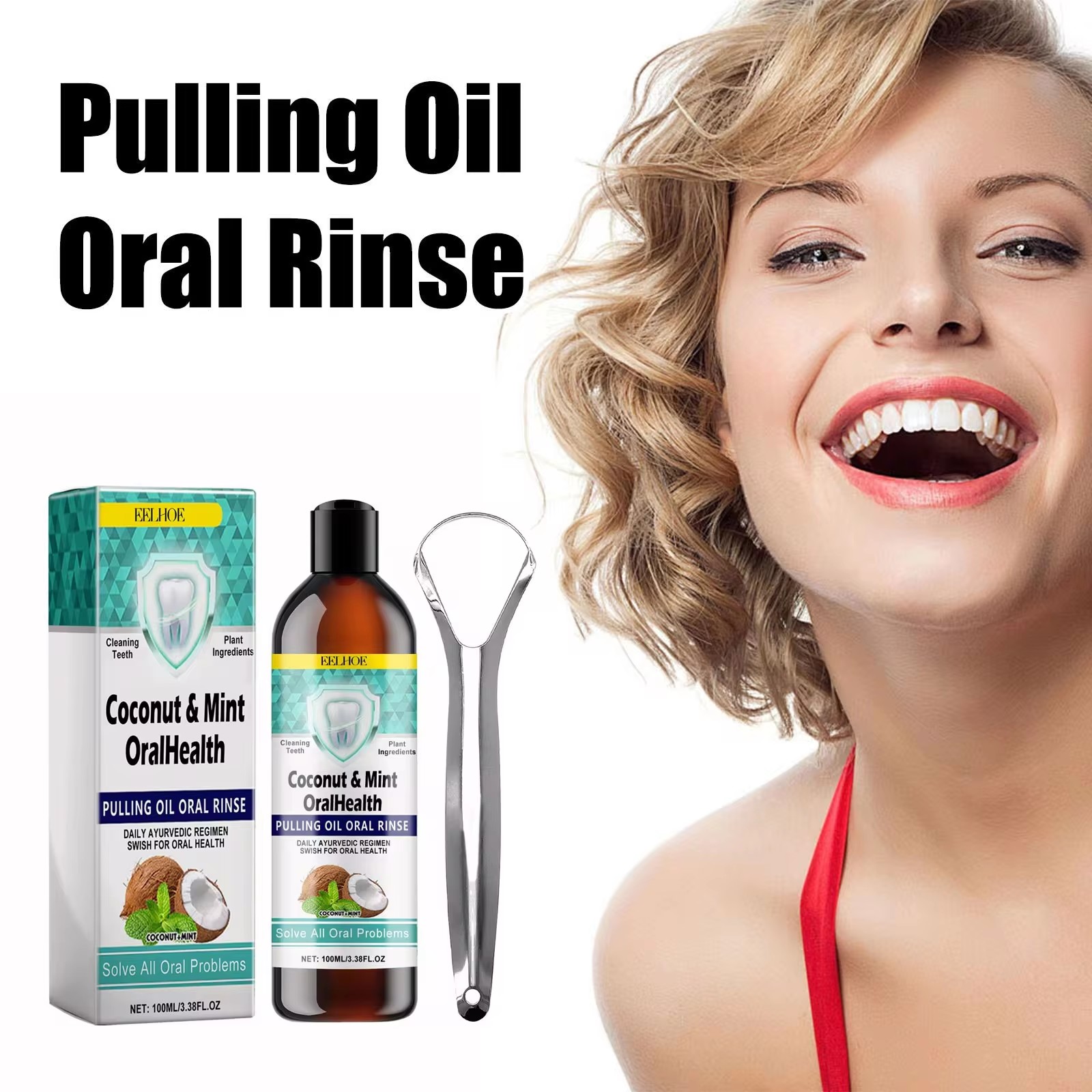 EELHOE Mint Coconut Oil Pullin - Coconut Oil Pull 评论和价格