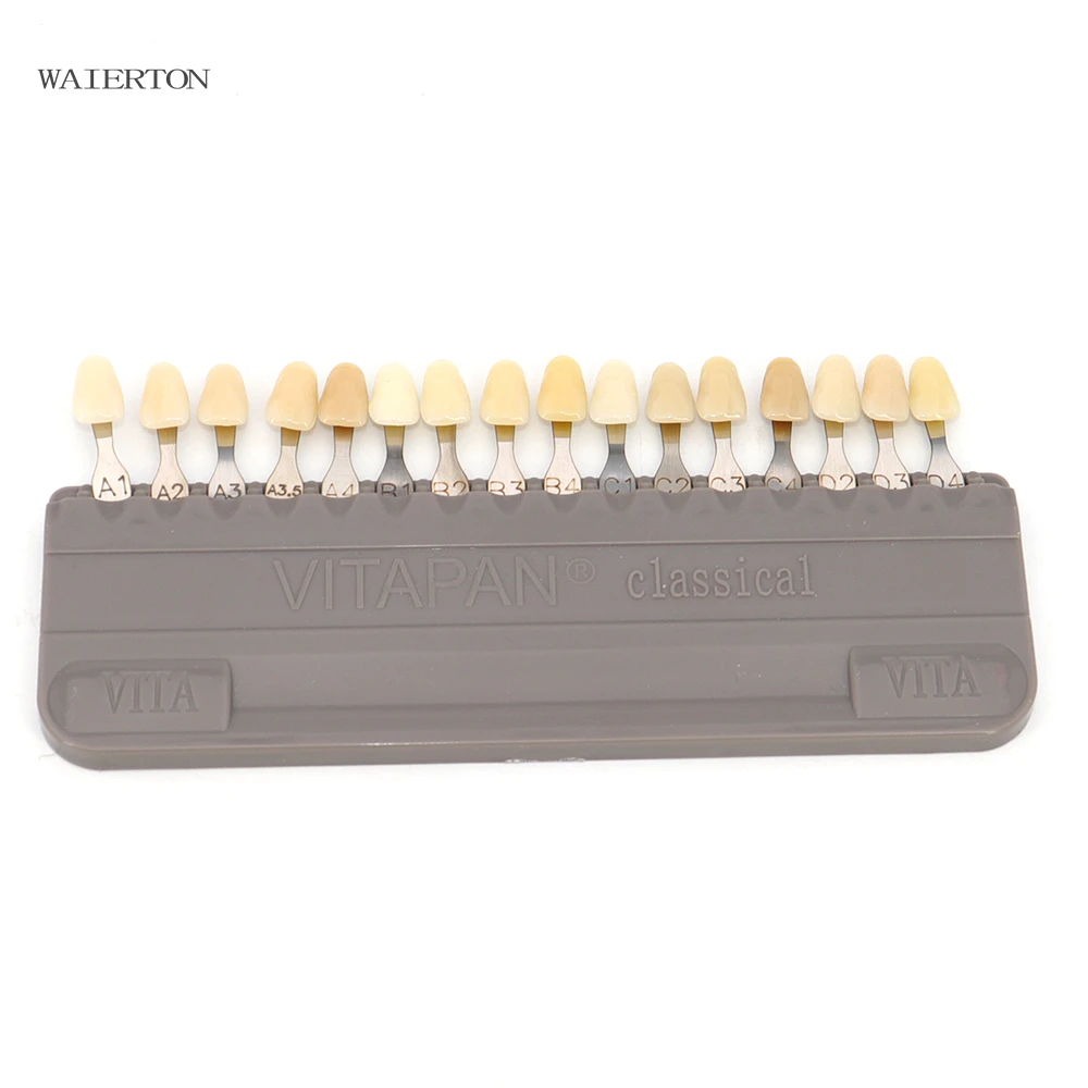 16 Colors Teeth Whitening Porc - Teeth Whitening Shade Guide 评论和价格