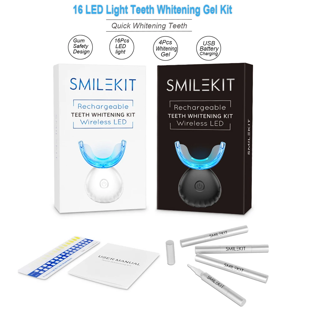 Dental Teeth Whitening Kit Min - Teeth Whitening Hydrogen Peroxide 评论和价格