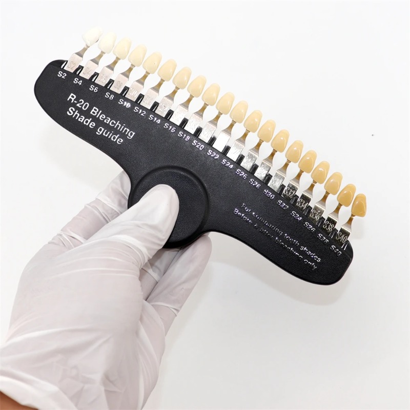 20/27 Colors 3D Dental Lab Ble - Teeth Whitening Shade Guide 评论和价格