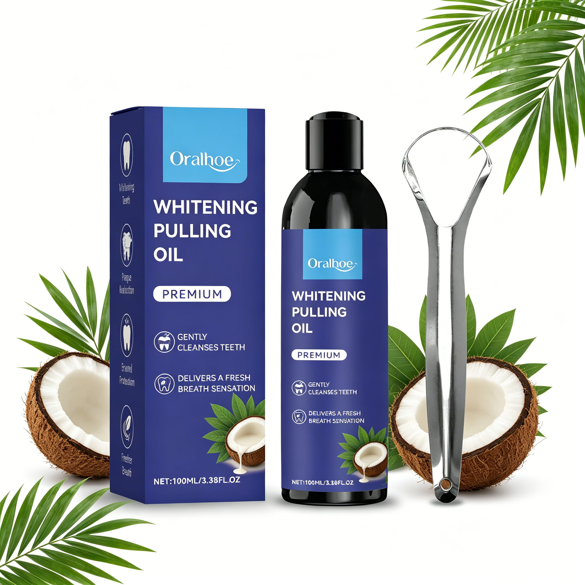 Coconut Minty Oil Pulling Mout - Coconut Oil Pull 评论和价格