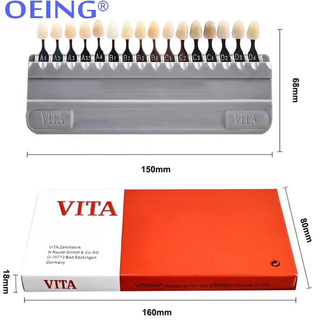 29/16 Colors Teeth Shade Guide - Teeth Whitening Shade Guide 评论和价格