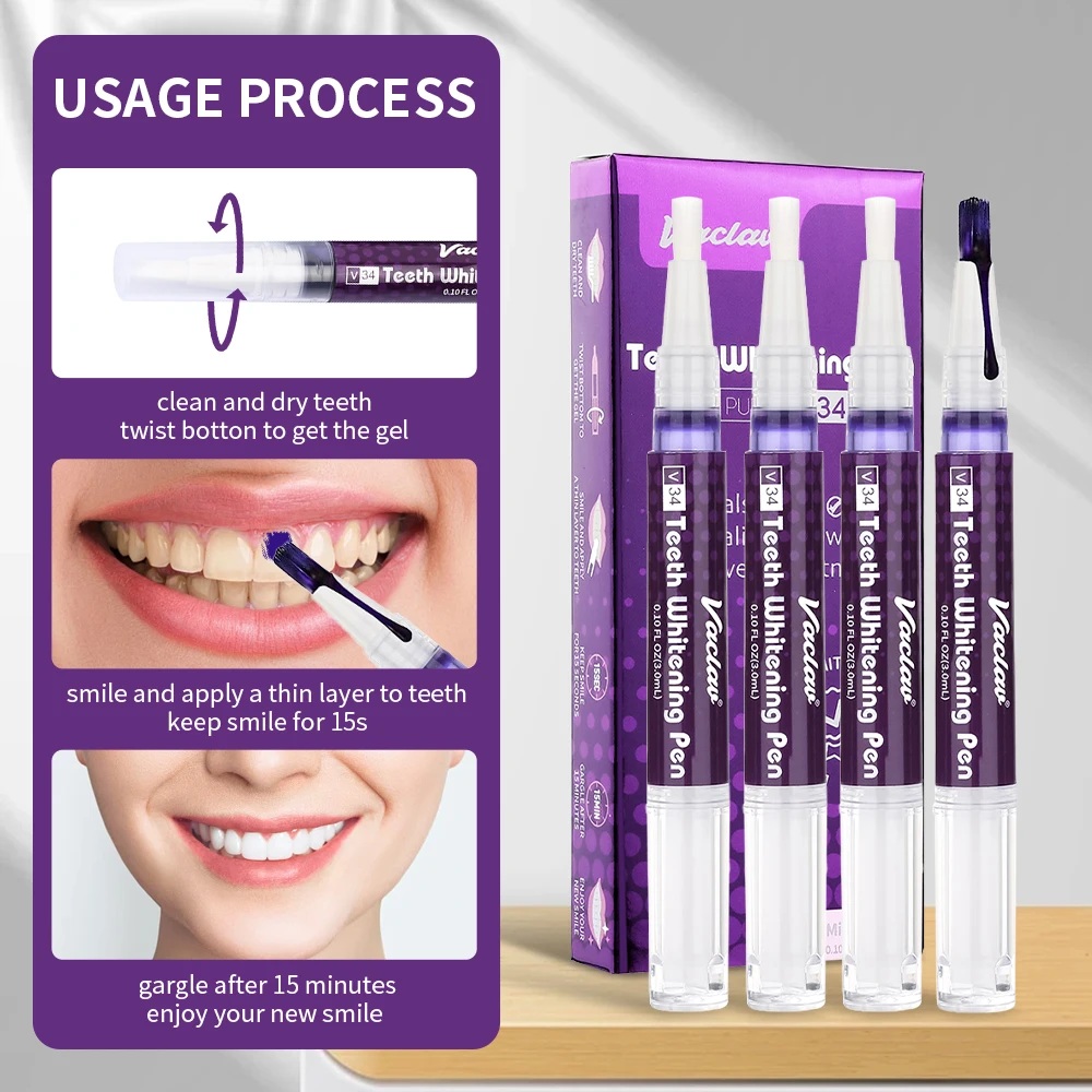 Vaclav V34 Purple teeth whiten - Teeth Whitening Clinic 评论和价格