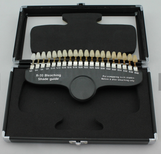 Professional 20 Colors Dental  - Teeth Whitening Shade Guide 评论和价格