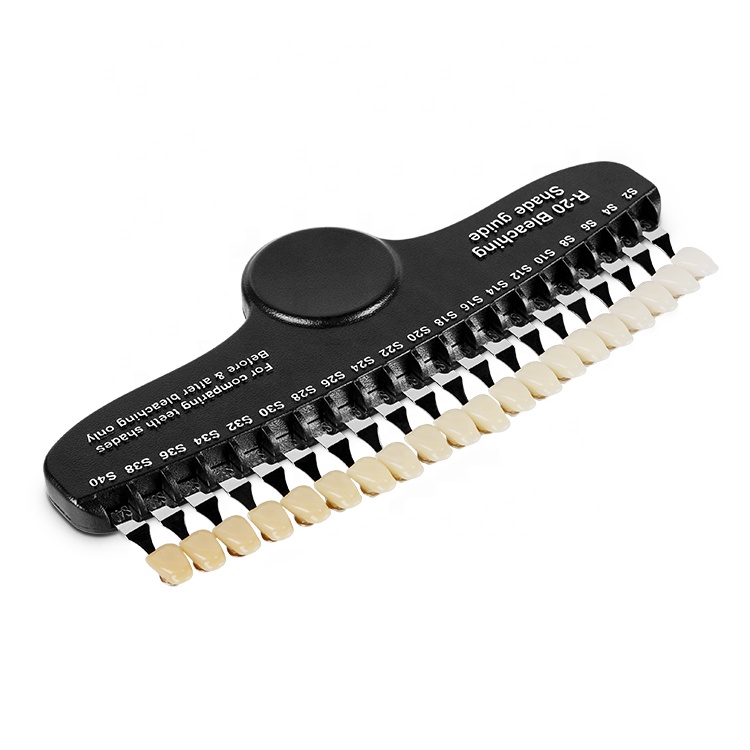 Professional 20 Colors Dental  - Teeth Whitening Shade Guide 评论和价格